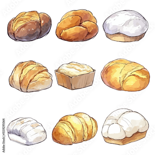 Bakery shop isolated 