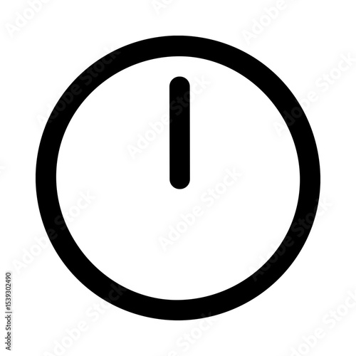 Clock Face Twelve O'Clock