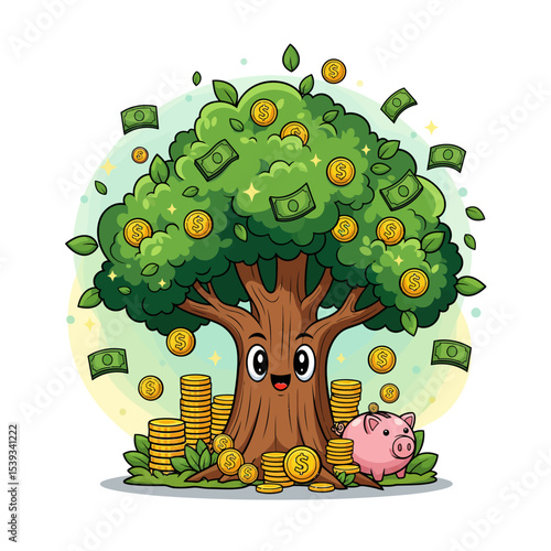 Cute Money Tree Very Cool Design