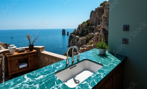 Thassos the emerald jewel of Greece exudes an ancient allure with its crystalline green marble its sparkling surface captivating all who behold it Its versatility extends beyond its aesthetic appeal f