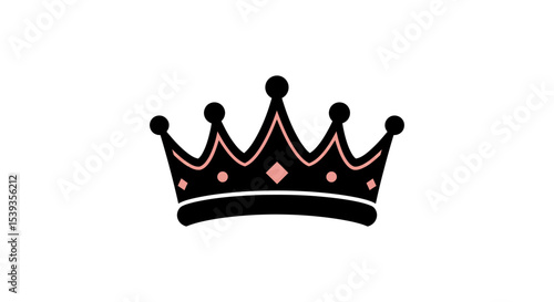 Crown symbol regal monarchy royalty decoration headwear