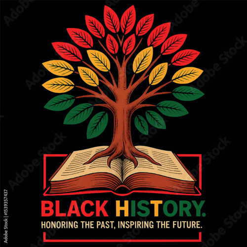 Honoring Past Inspiring Future Men Women Black History Month 