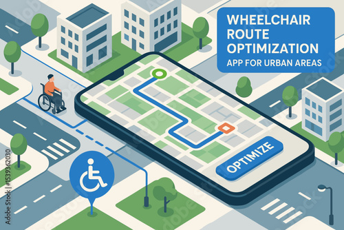 Wheelchair route optimization app for urban areas: enhancing accessibility and mobility