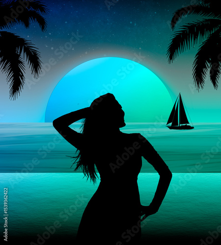 Una noche en la playa 