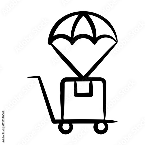Drop Shipping Icon