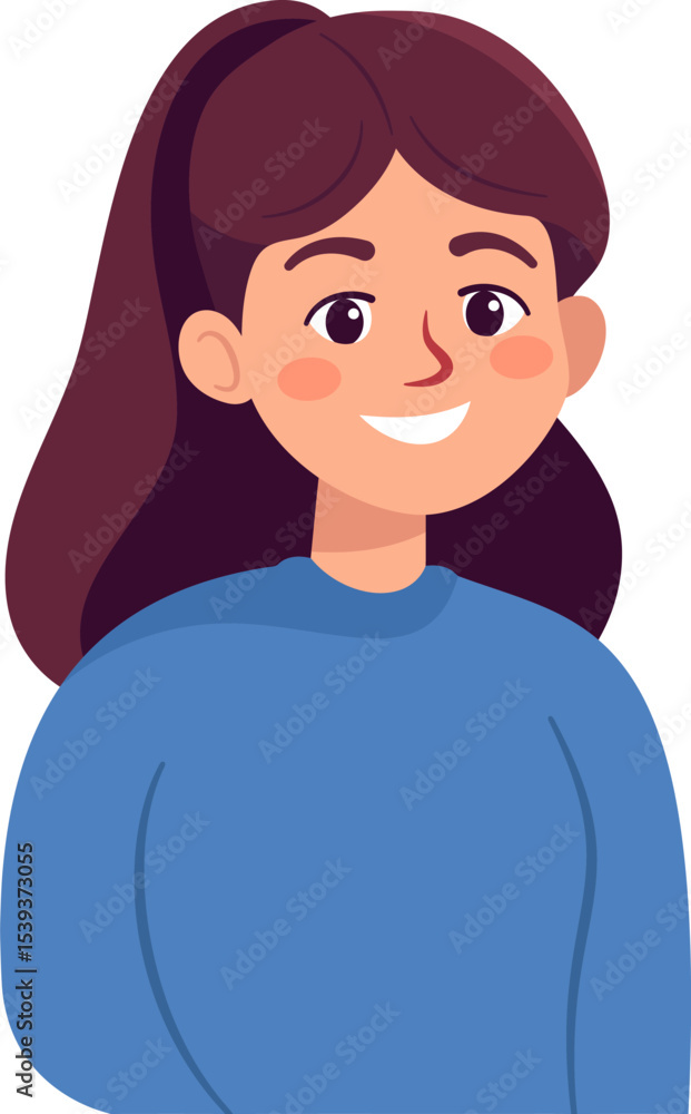 Young Woman's Smile: Portrait of a friendly and happy woman with a charming smile, capturing her natural beauty and confident demeanor. Young Woman's Smile: Portrait of a friendly and happy woman with a charming smile, capturing her natural beauty and confident demeanor.