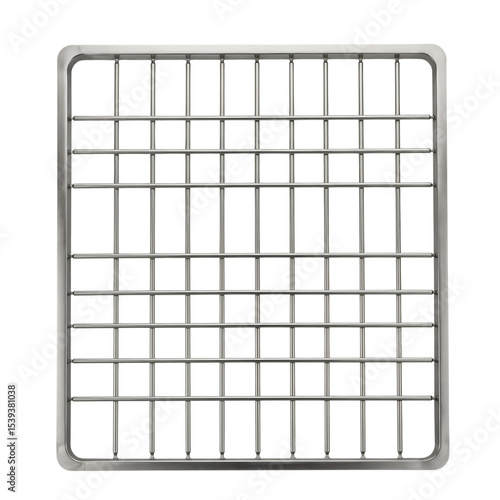 Stainless steel sink grid with grid pattern for kitchen use  