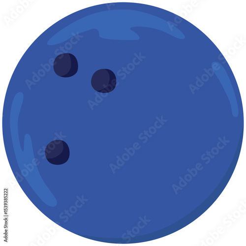 ボウリングボールのイラスト ベクター素材