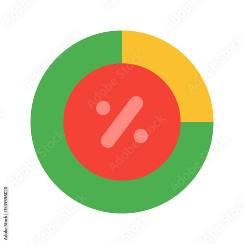 dividends flat icon
