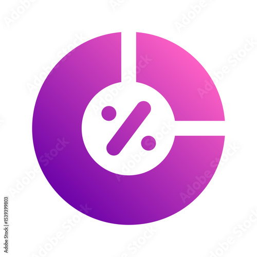 dividends gradient icon