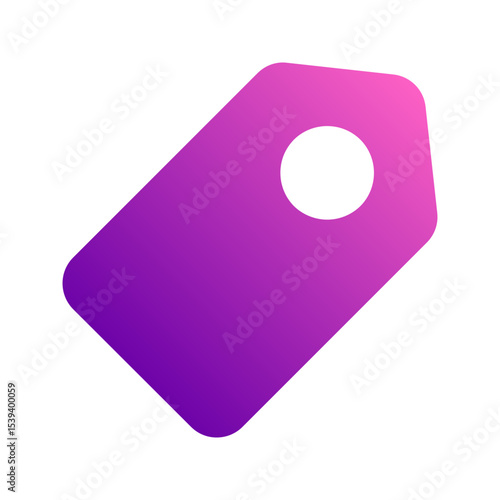 tag gradient icon