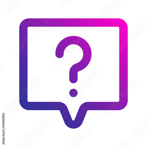 faq gradient icon