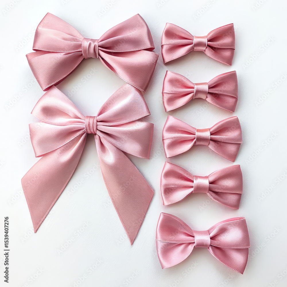 pink bow with ribbon pink bow with ribbon