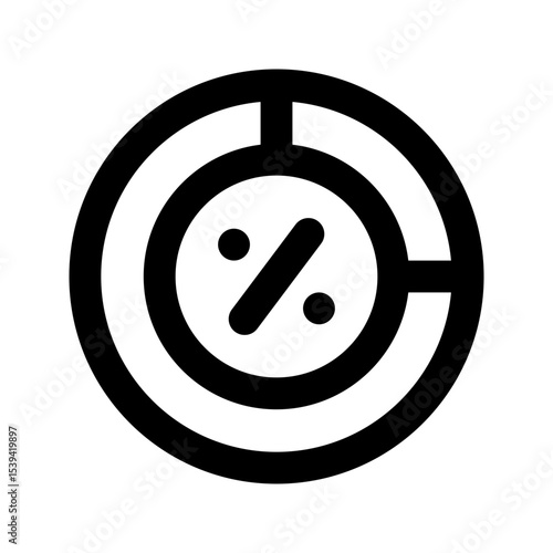 dividends line icon
