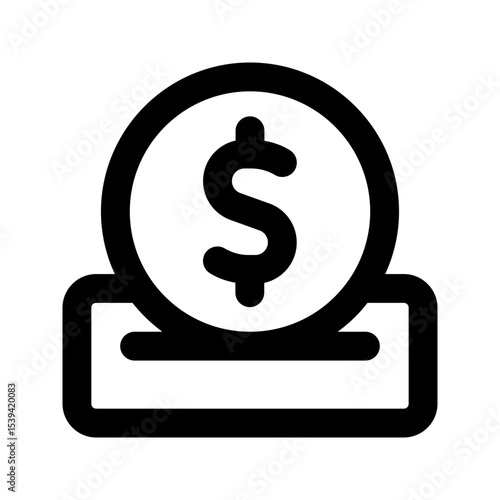 saving line icon