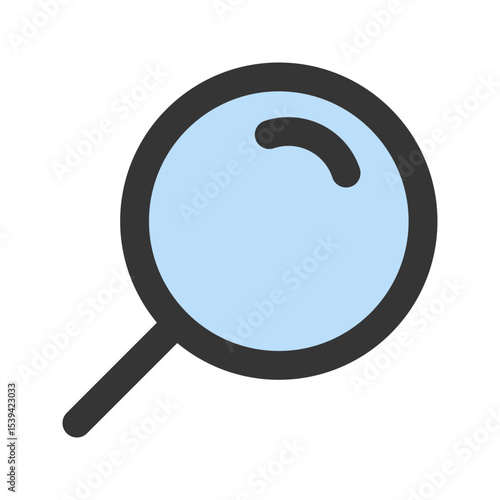 search outline fill icon