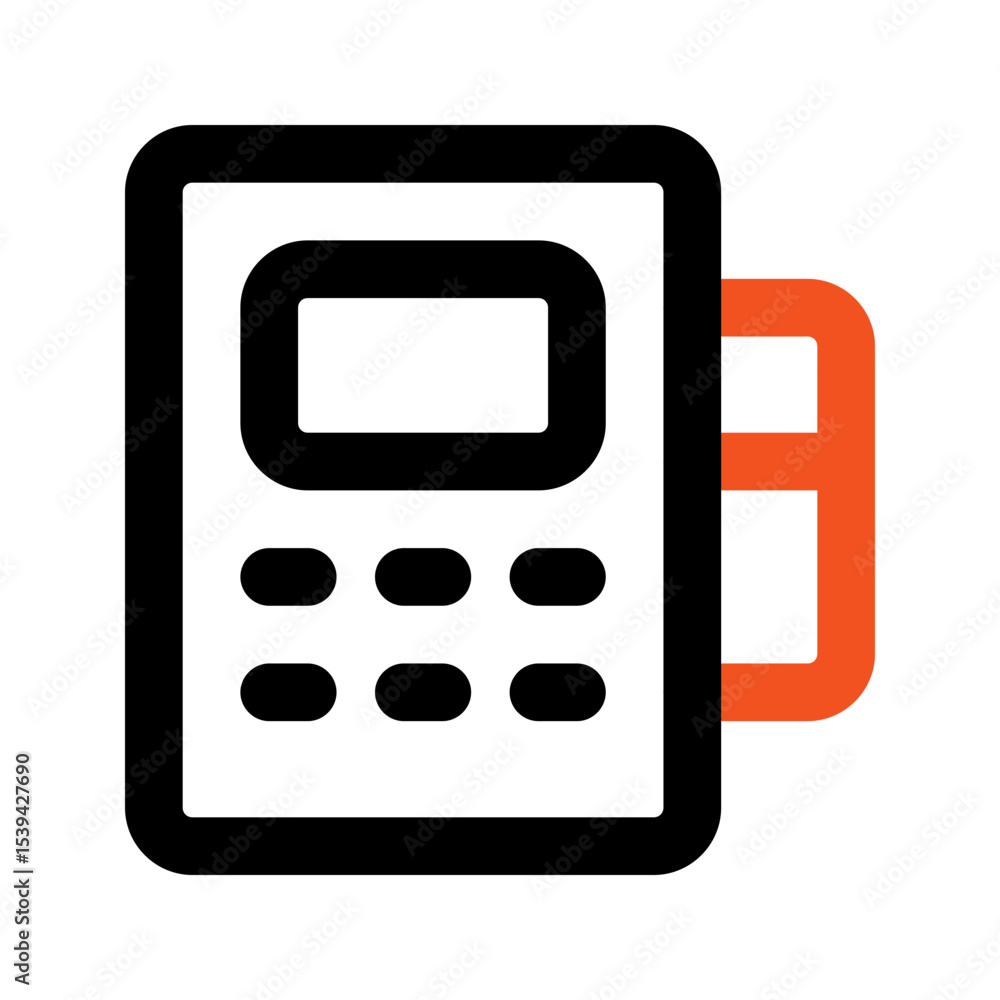 pos terminal line color icon pos terminal line color icon