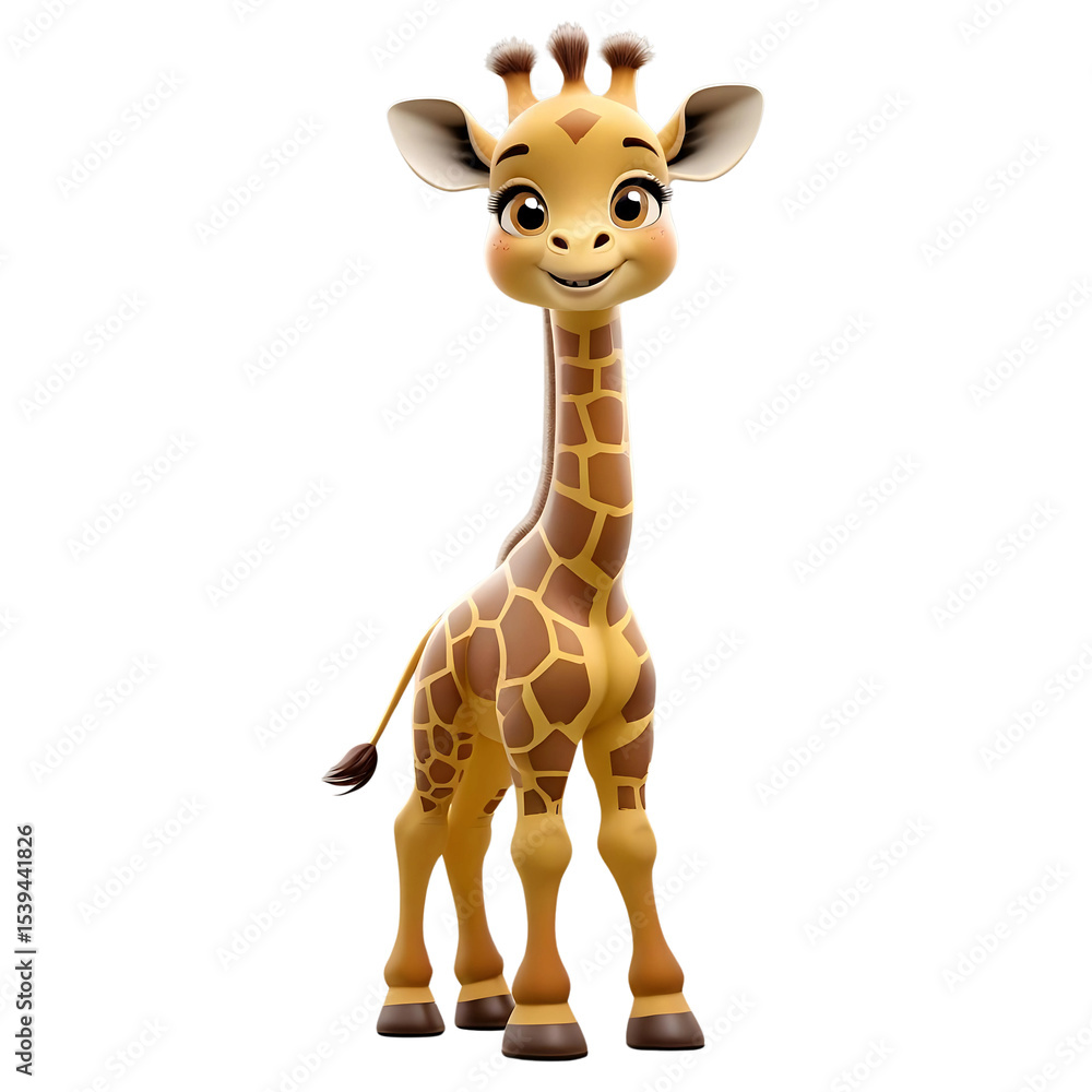Fototapeta premium Giraft 3D