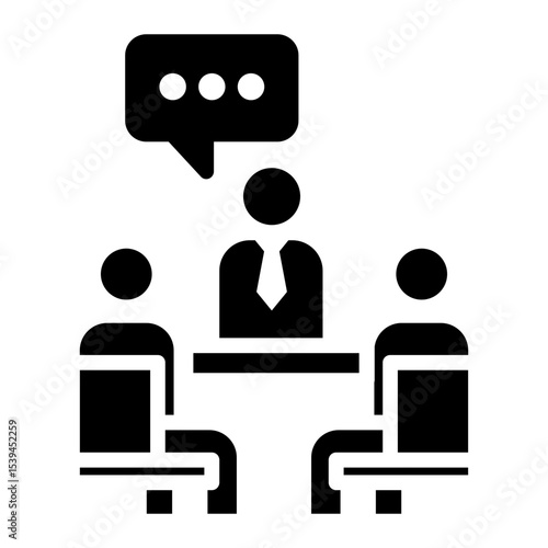 introduction Solid icon