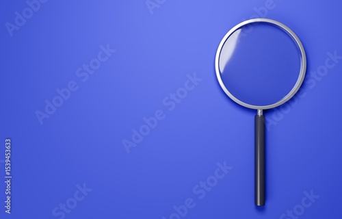 Wallpaper Mural 3Dイラスト_虫眼鏡 Torontodigital.ca