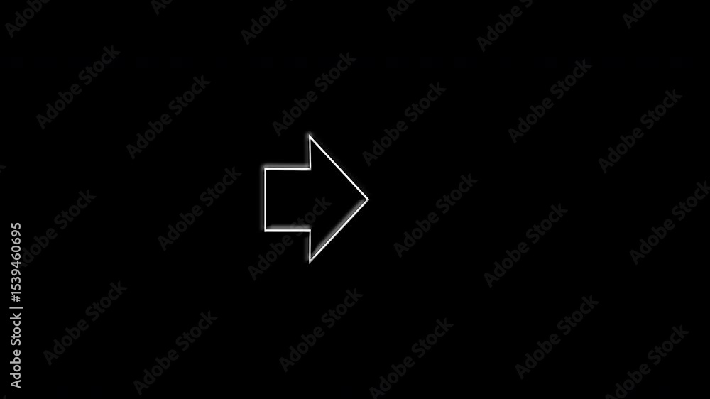 squirrel arrow line animation bouncing then moving back and forth on black background, 4k video
squirrel arrow line animation bouncing then moving back and forth on black background, 4k video