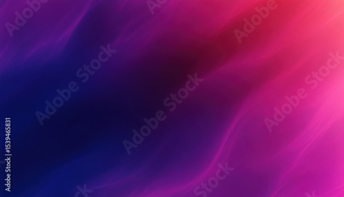 Abstract smooth gradient background with flowing wavy textures blending dark blue, purple, and bright pink hues creating a calming and dynamic visual effect