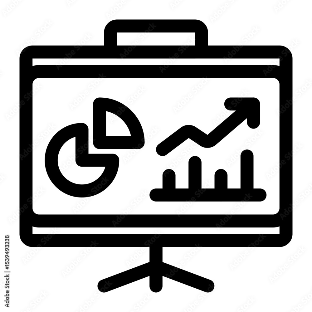 Business Data Presentation Board