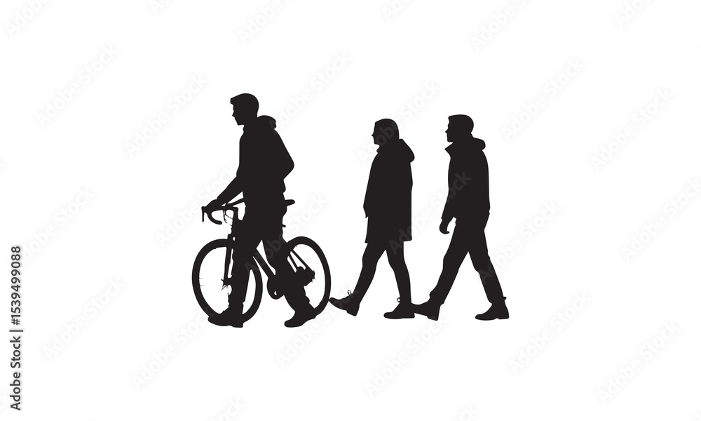 Obraz premium Urban Movement Silhouette Pack