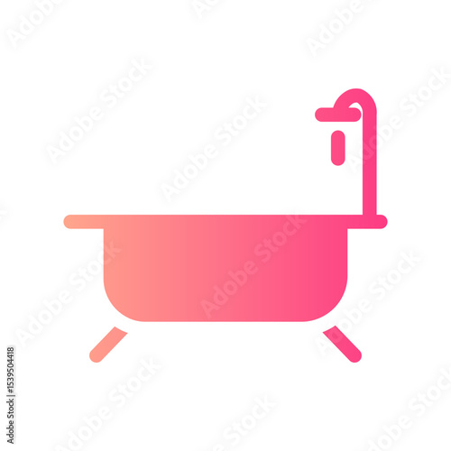 bath gradient icon