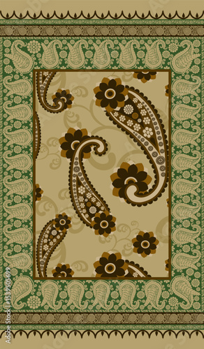 elegant paisley pattern for wallpaper background and textile beautiful paisley originated in persia and paisley is popular in Iran india scotland this paisley design is good for dress shawl scarf rida