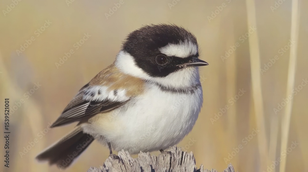 Stunning White-browed Scrubwren Portrait Stunning White-browed Scrubwren Portrait