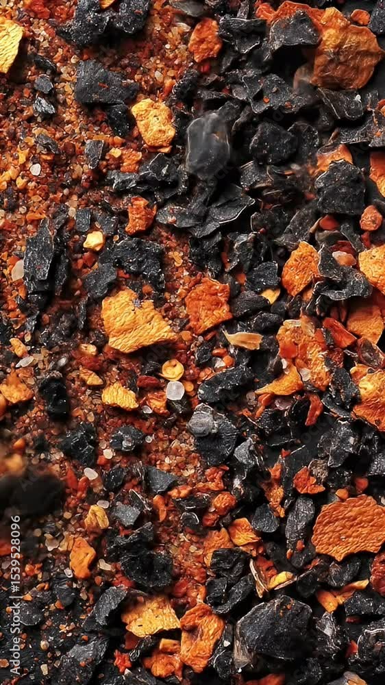 Close-up of mixed spice blend Close-up of mixed spice blend