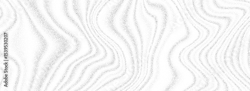 Stipple liquid sand texture. Abstract dotted smoke background. Fluid flowing wave overlay. Grunge grainy noise backdrop gradient for banner, poster, brochure. Speckles, particles, granules. Vector