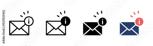 Mail icon sheet multiple style collection