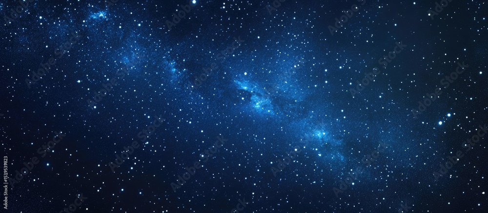 Deep space, countless stars Deep space, countless stars