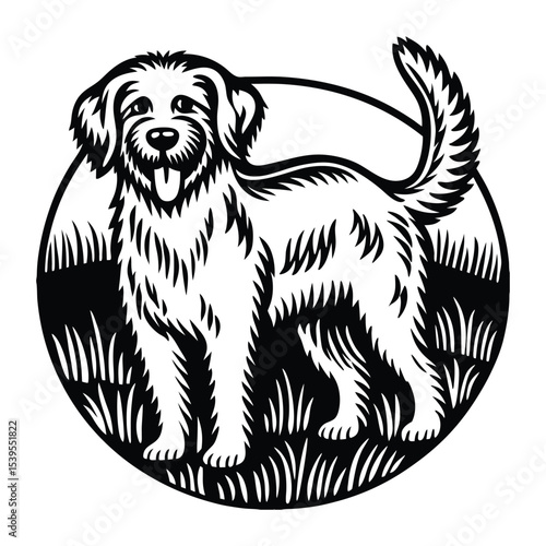 Wallpaper Mural Print Digestio of dog, line icon. Canine esophagus, stomach, intestine. Veterinary, dog anatomy, canine surgery, first aid, vet clinic, emergency. Linear illustration, editable strokes, vector pictogr Torontodigital.ca