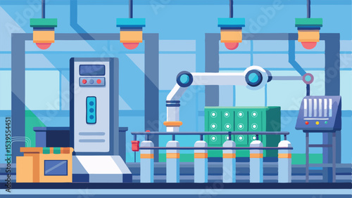Secure Vector Design of Pharmaceutical Production Line  