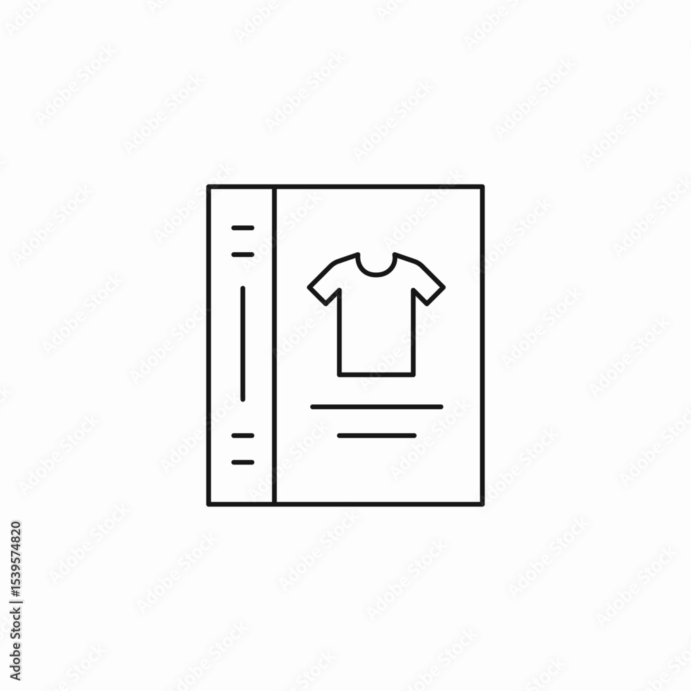 clothing label with shirt icon sign vector clothing label with shirt icon sign vector