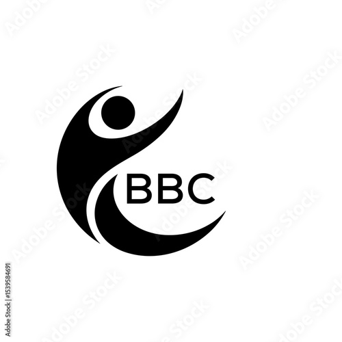 Initial BBC Letter Linked Logo for business and company identity. Modern BBC Letter Logo Vector Template with modern trendy golden logo.
