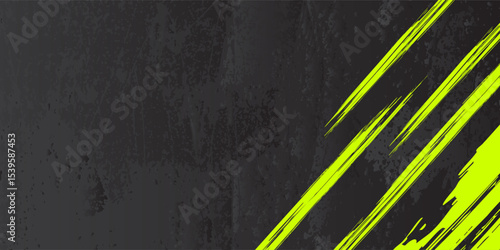 Running poster design with runner's Legs vector and colorful design illustration. with gray and green saturated splash color. run poster. Marathon. City marathon. landing page