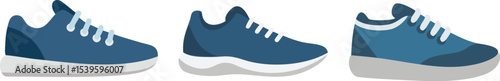 Shoe flat vector