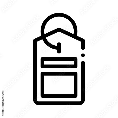 price tag line icon