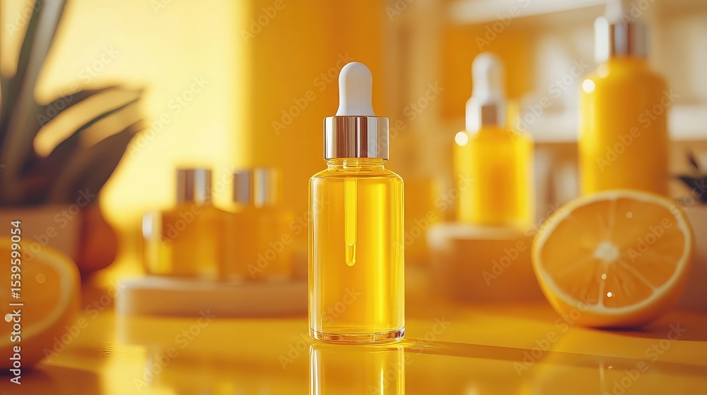 Macro Close-Up of Yellow Facial Serum Drop Representing Beauty Products Skincare Solutions and Cosmetics for Wellness Campaigns Personal Care and Facial Treatments Macro Close-Up of Yellow Facial Serum Drop Representing Beauty Products Skincare Solutions and Cosmetics for Wellness Campaigns Personal Care and Facial Treatments