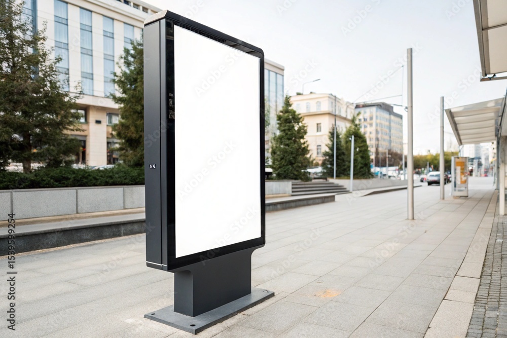 Blank digital billboard display mockup with white background. Perfect for advertising, branding, marketing content, signage design, or promotional presentation on screen-based media formats. Blank digital billboard display mockup with white background. Perfect for advertising, branding, marketing content, signage design, or promotional presentation on screen-based media formats.