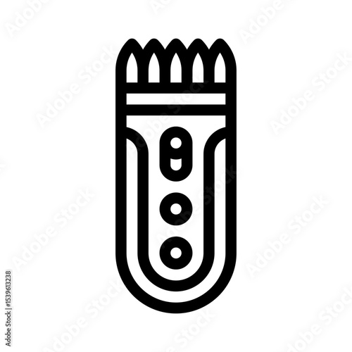 clippers line icon