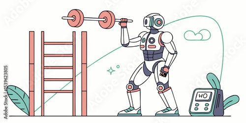 Robot Fitness AI-Powered Workout and Health Monitoring