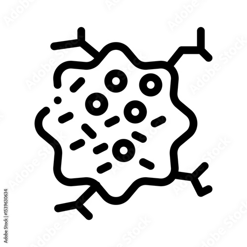 tumor line icon