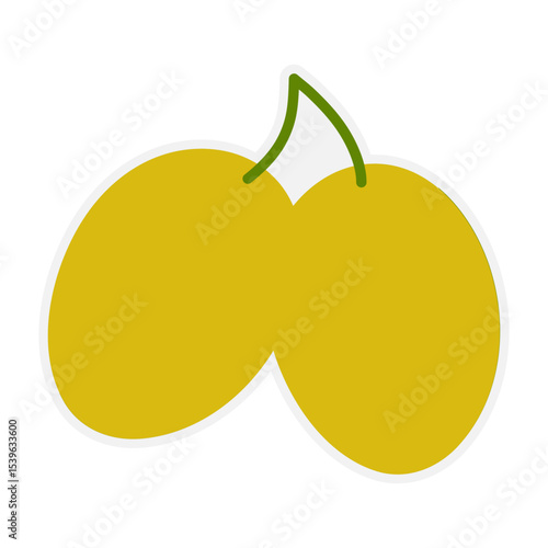 Hand drawn green branch olive template for olive oil products, packaging, food and drink concept.
