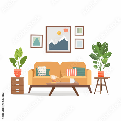 A clean room with minimal items and open space, symbolizing decluttering and peaceful living.