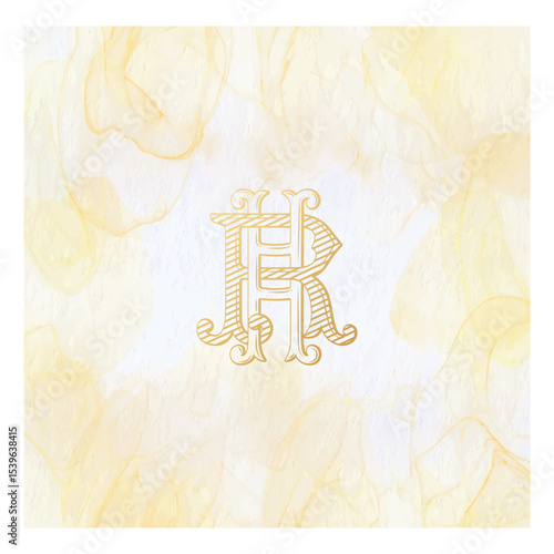 HR, RH, logo HR, Letter HR,  Monogram HR,Wedding Monogram, Wedding Logo, Logo Design , Monogram Vintage